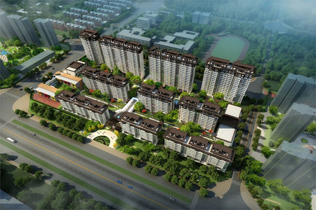 龙都现代城110m2套三带车库25平米，毛坯房88万出售